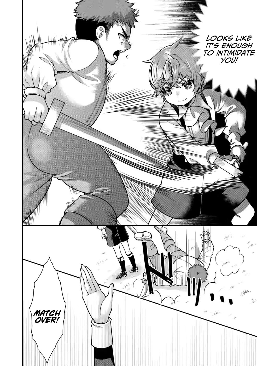 Nazo no Kodomo — Maryoku Zero no Ochikobore, Sūhi-jutsu de Nariagaru – Chapter 05 – Page 12