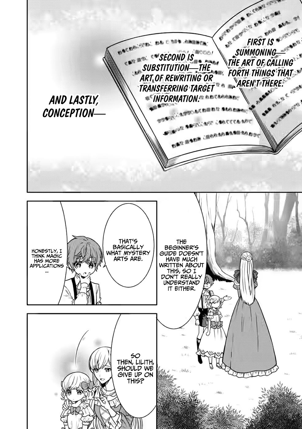 Nazo no Kodomo — Maryoku Zero no Ochikobore, Sūhi-jutsu de Nariagaru – Chapter 05 – Page 18