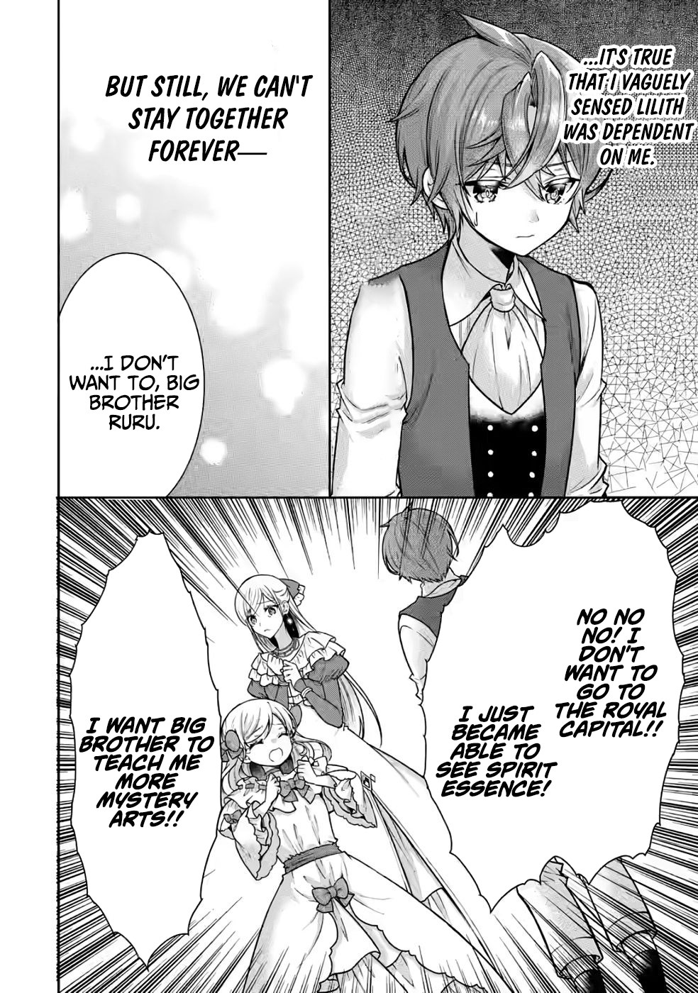 Nazo no Kodomo — Maryoku Zero no Ochikobore, Sūhi-jutsu de Nariagaru – Chapter 05 – Page 22