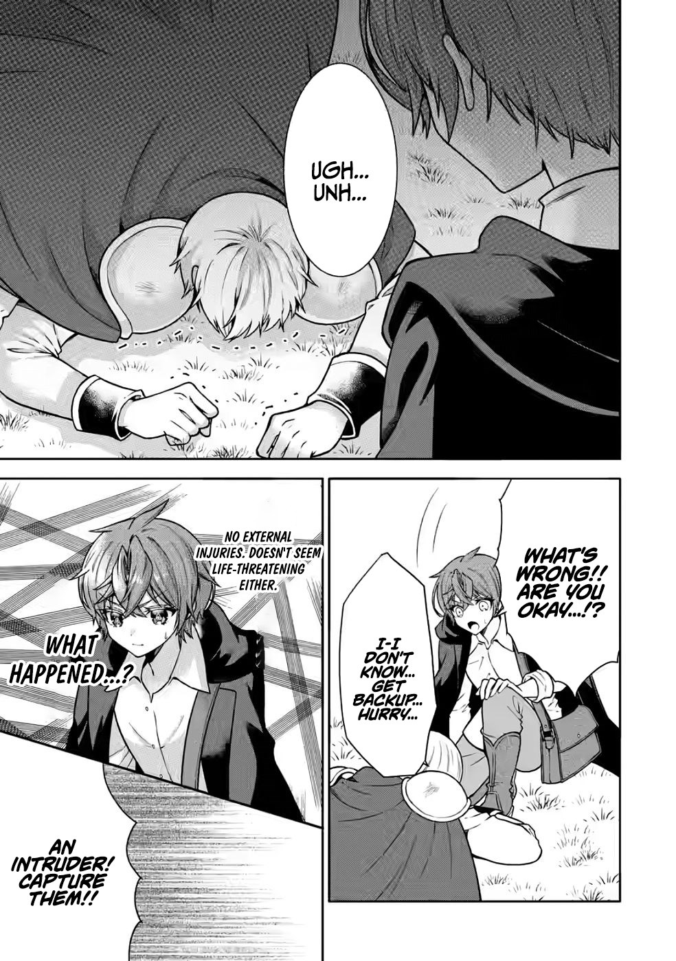 Nazo no Kodomo — Maryoku Zero no Ochikobore, Sūhi-jutsu de Nariagaru – Chapter 05 – Page 29