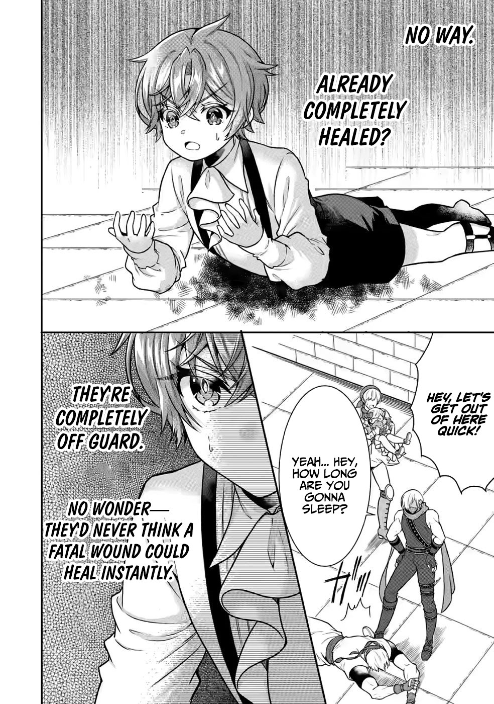 Nazo no Kodomo — Maryoku Zero no Ochikobore, Sūhi-jutsu de Nariagaru – Chapter 04 – Page 4