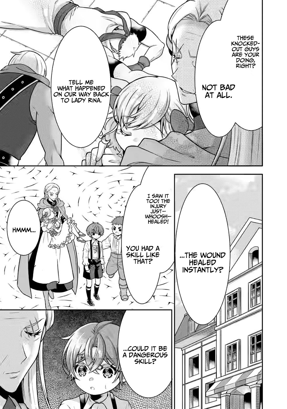 Nazo no Kodomo — Maryoku Zero no Ochikobore, Sūhi-jutsu de Nariagaru – Chapter 04 – Page 11