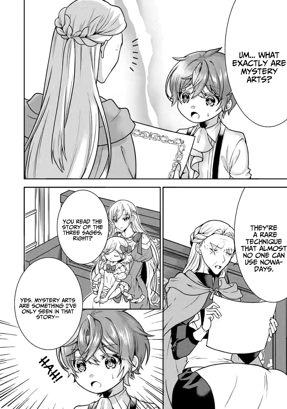 Nazo no Kodomo — Maryoku Zero no Ochikobore, Sūhi-jutsu de Nariagaru – Chapter 04 – Page 20