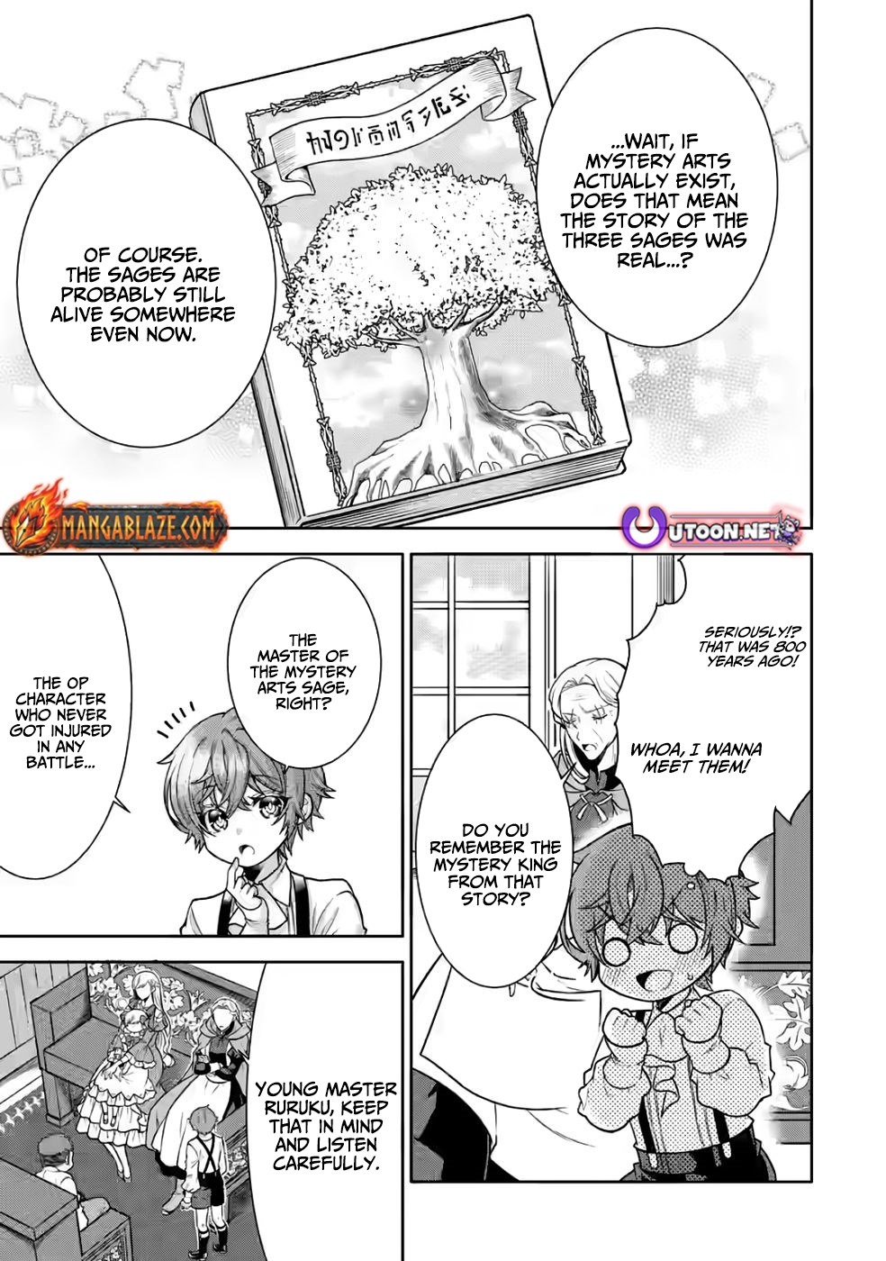 Nazo no Kodomo — Maryoku Zero no Ochikobore, Sūhi-jutsu de Nariagaru – Chapter 04 – Page 21