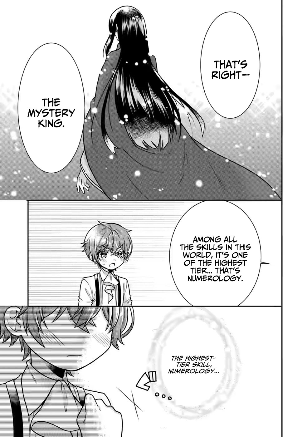 Nazo no Kodomo — Maryoku Zero no Ochikobore, Sūhi-jutsu de Nariagaru – Chapter 04 – Page 23