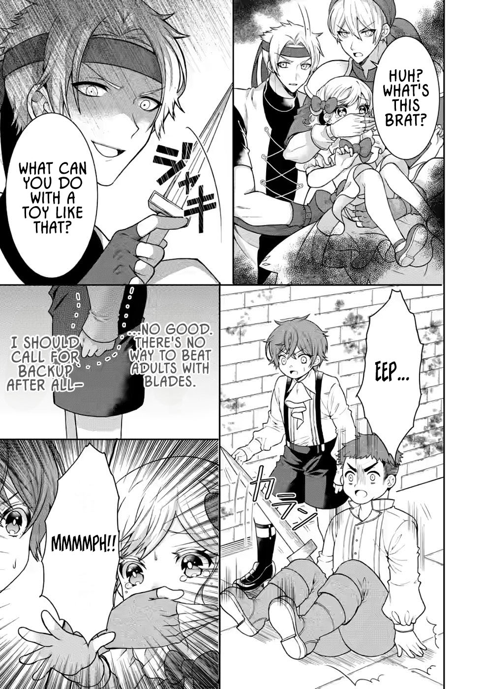 Nazo no Kodomo — Maryoku Zero no Ochikobore, Sūhi-jutsu de Nariagaru – Chapter 03 – Page 19