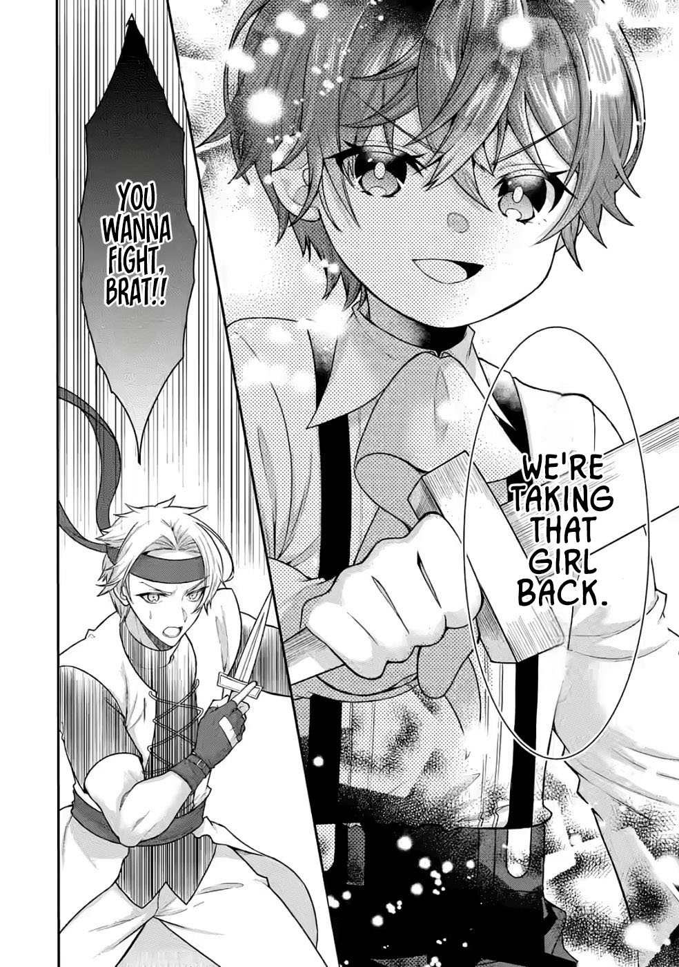 Nazo no Kodomo — Maryoku Zero no Ochikobore, Sūhi-jutsu de Nariagaru – Chapter 03 – Page 22