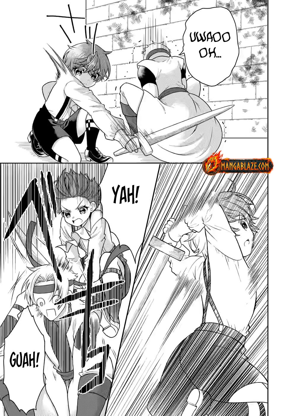 Nazo no Kodomo — Maryoku Zero no Ochikobore, Sūhi-jutsu de Nariagaru – Chapter 03 – Page 25