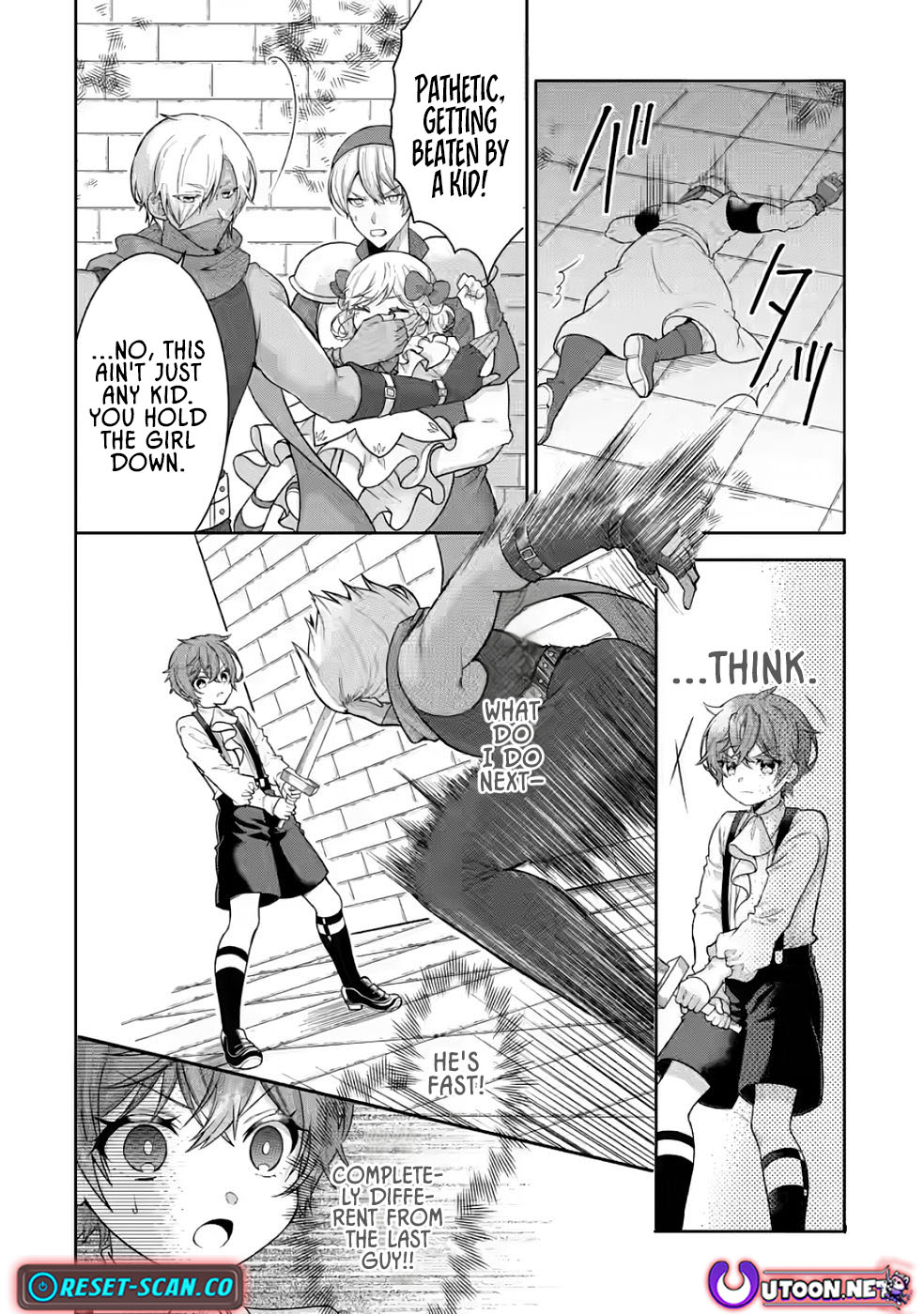 Nazo no Kodomo — Maryoku Zero no Ochikobore, Sūhi-jutsu de Nariagaru – Chapter 03 – Page 26