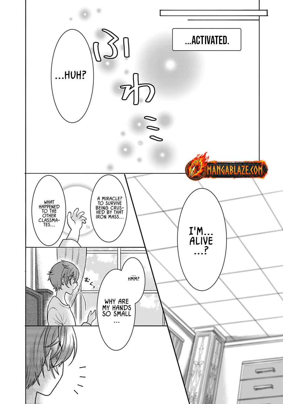 Nazo no Kodomo — Maryoku Zero no Ochikobore, Sūhi-jutsu de Nariagaru – Chapter 01 – Page 16