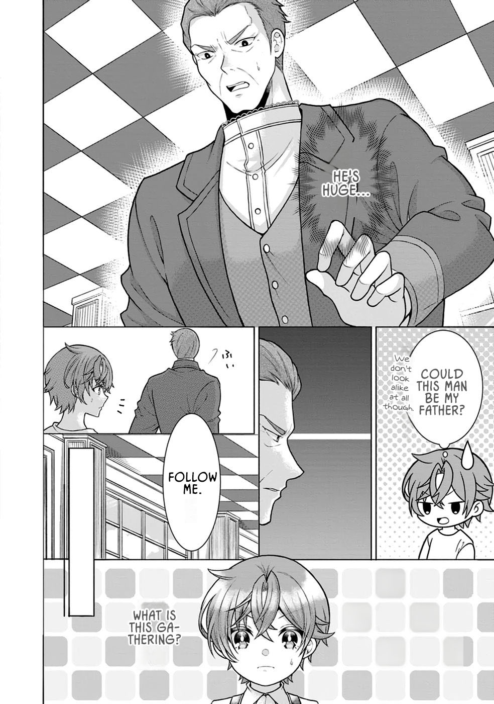 Nazo no Kodomo — Maryoku Zero no Ochikobore, Sūhi-jutsu de Nariagaru – Chapter 01 – Page 20