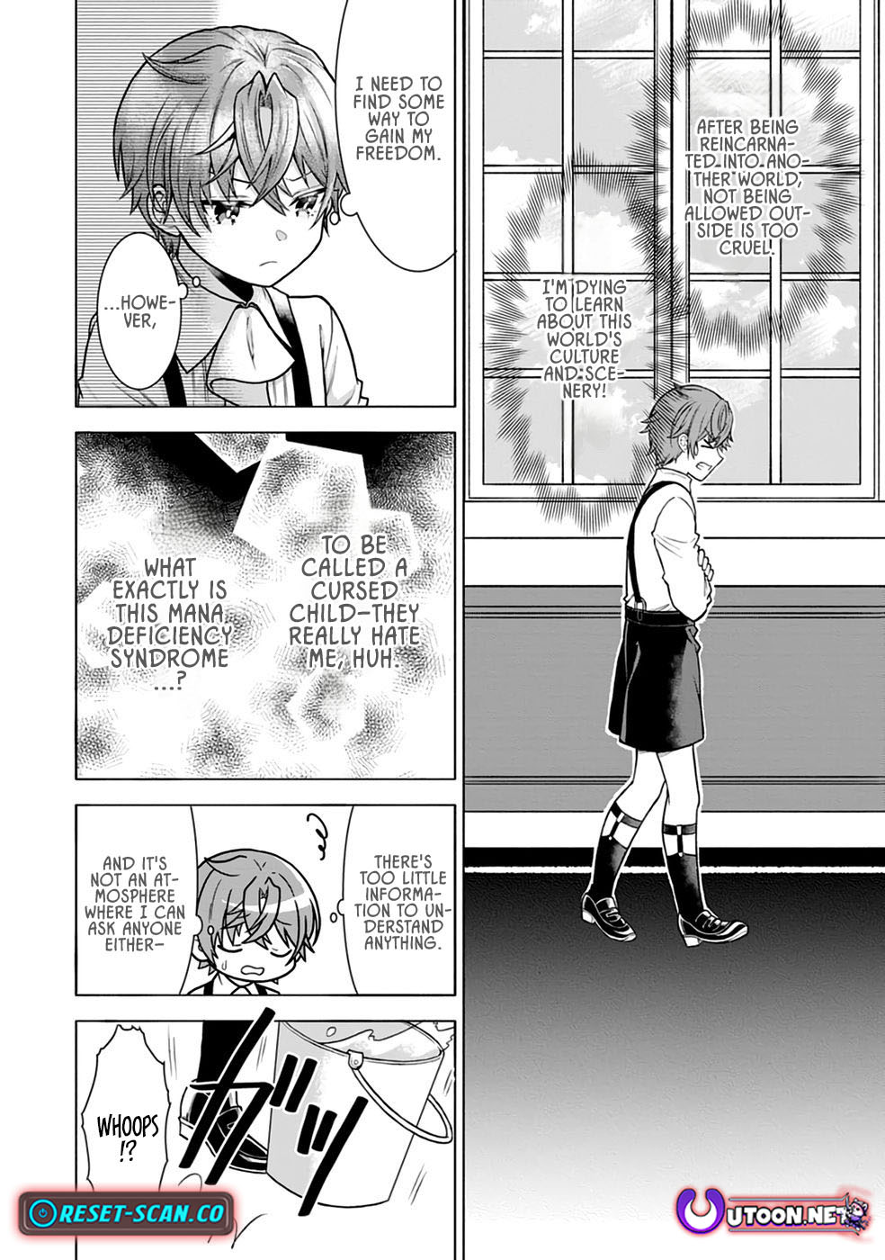 Nazo no Kodomo — Maryoku Zero no Ochikobore, Sūhi-jutsu de Nariagaru – Chapter 01 – Page 24