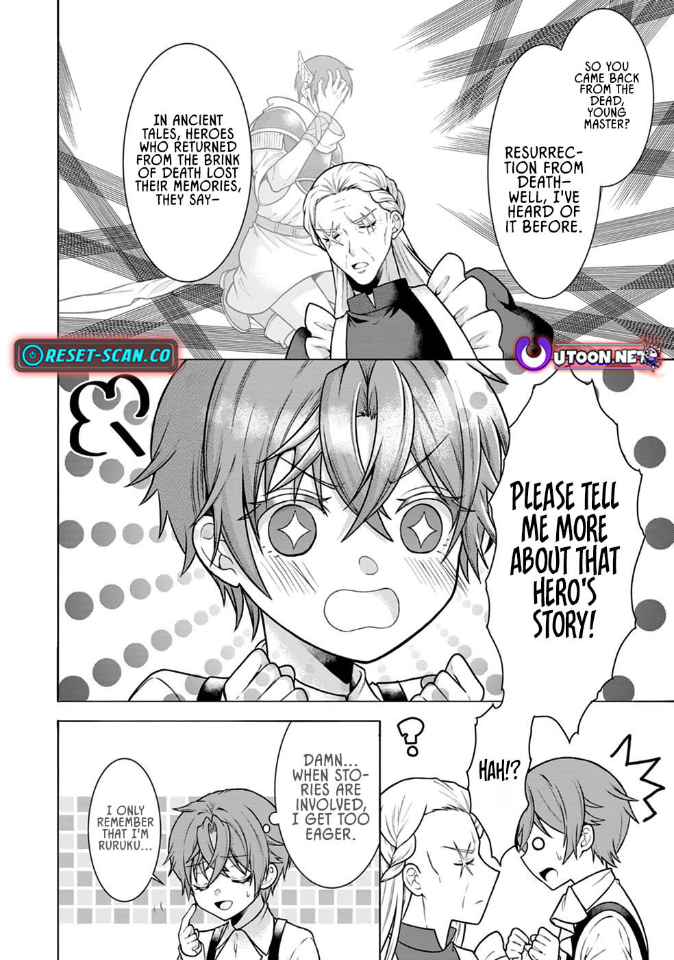 Nazo no Kodomo — Maryoku Zero no Ochikobore, Sūhi-jutsu de Nariagaru – Chapter 01 – Page 28