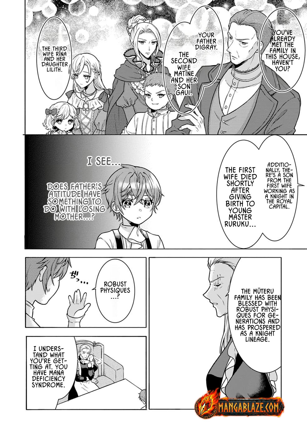 Nazo no Kodomo — Maryoku Zero no Ochikobore, Sūhi-jutsu de Nariagaru – Chapter 01 – Page 30