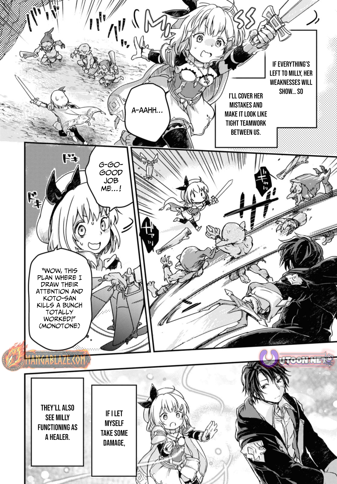 Boukensha Party wo Tsuihou sareta Kaifukushi Shoujo wo Hirotte Ikusei Shitara Masaka no Saikyou Shokugyou ni Tenshoku!? Omake ni Kanojo no Yousu ga nani yara Okashikute – Chapter 13 – Page 14