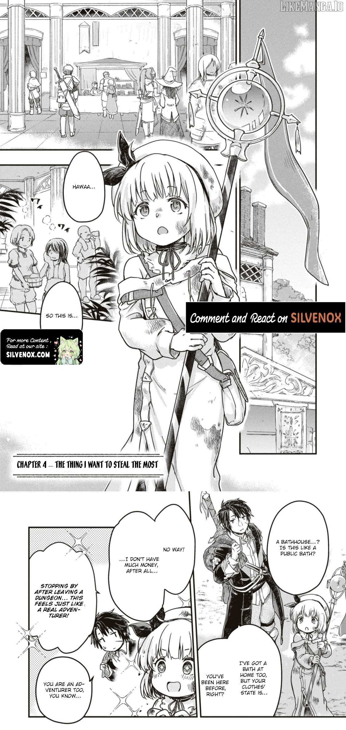 Boukensha Party wo Tsuihou sareta Kaifukushi Shoujo wo Hirotte Ikusei Shitara Masaka no Saikyou Shokugyou ni Tenshoku!? Omake ni Kanojo no Yousu ga nani yara Okashikute – Chapter 4.1 – Page 1