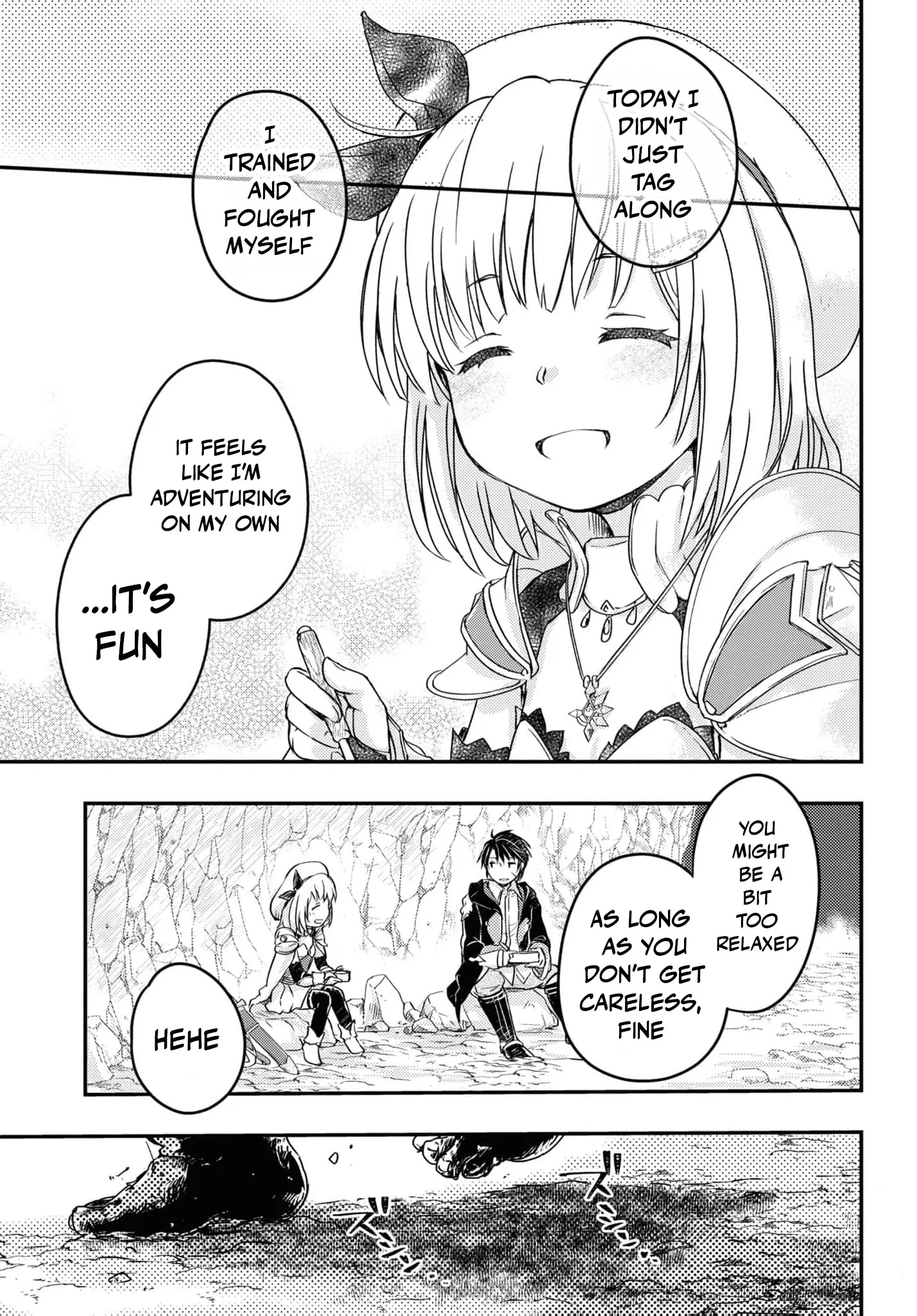 Boukensha Party wo Tsuihou sareta Kaifukushi Shoujo wo Hirotte Ikusei Shitara Masaka no Saikyou Shokugyou ni Tenshoku!? Omake ni Kanojo no Yousu ga nani yara Okashikute – Chapter 9 – Page 15