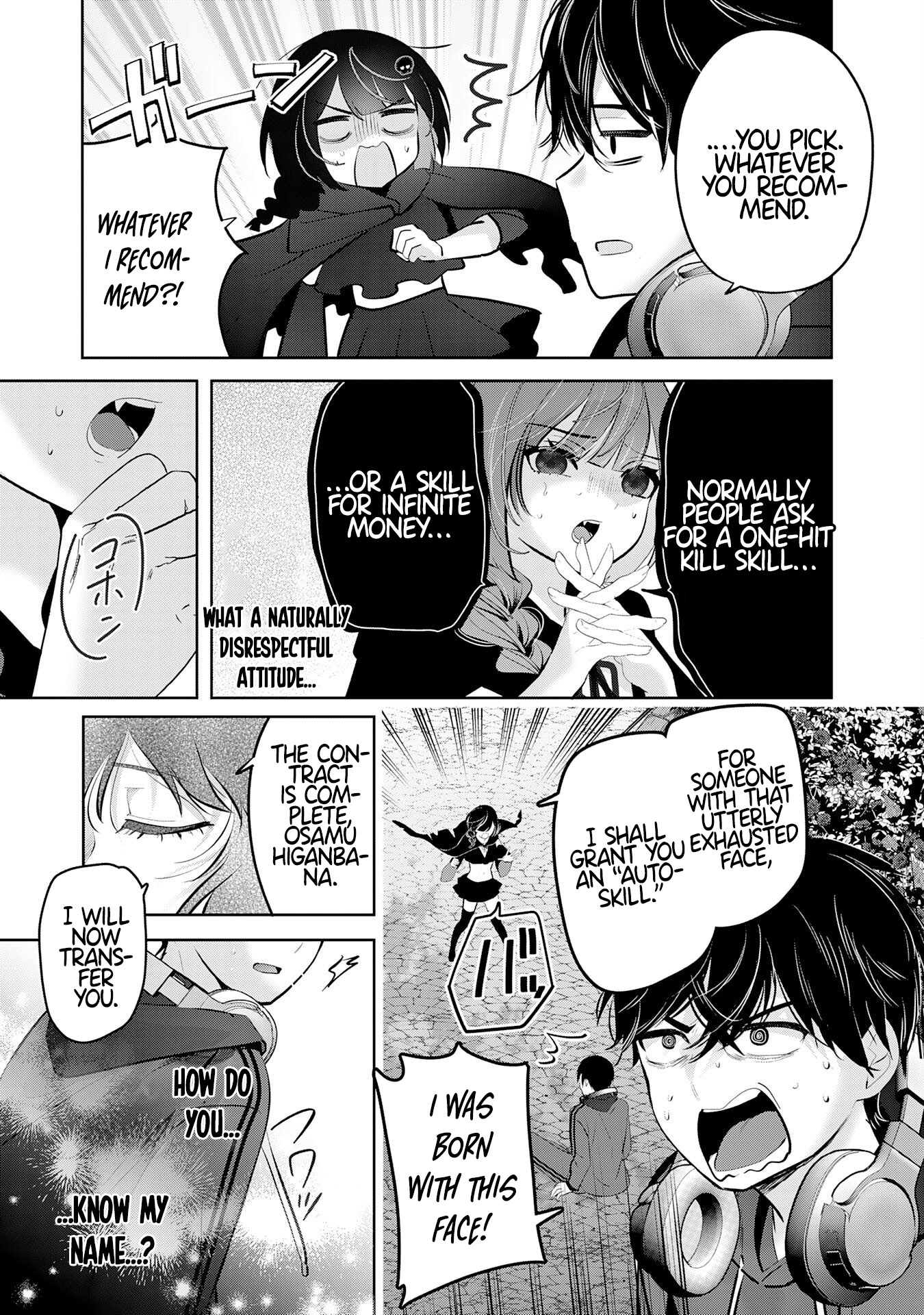 Zenjidou Kougeki (Auto) Skill de Ore Dake Chousoku Level Up: Megami ga Michibiku Taida na Tenseisha no Sakutto Isekai Kouryaku New – Chapter 01 – Page 12