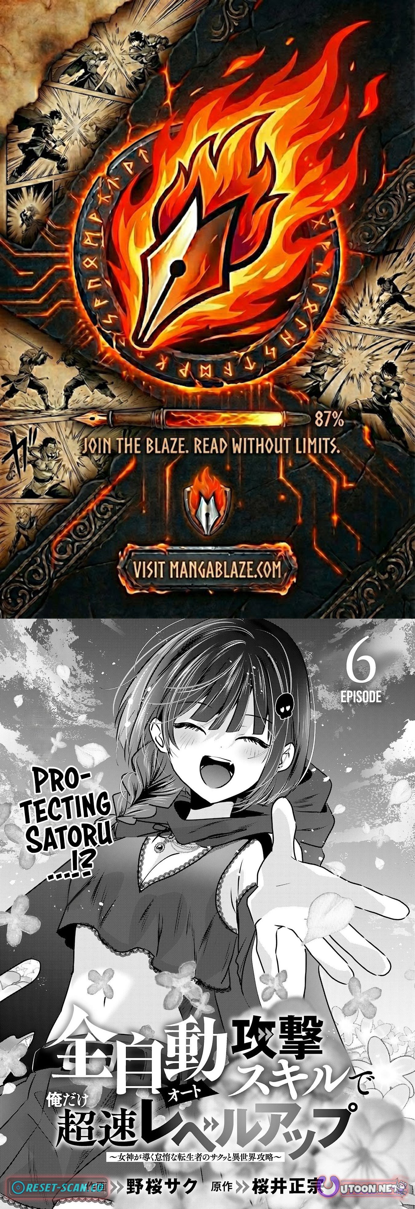 Zenjidou Kougeki (Auto) Skill de Ore Dake Chousoku Level Up: Megami ga Michibiku Taida na Tenseisha no Sakutto Isekai Kouryaku New – Chapter 06 – Page 1