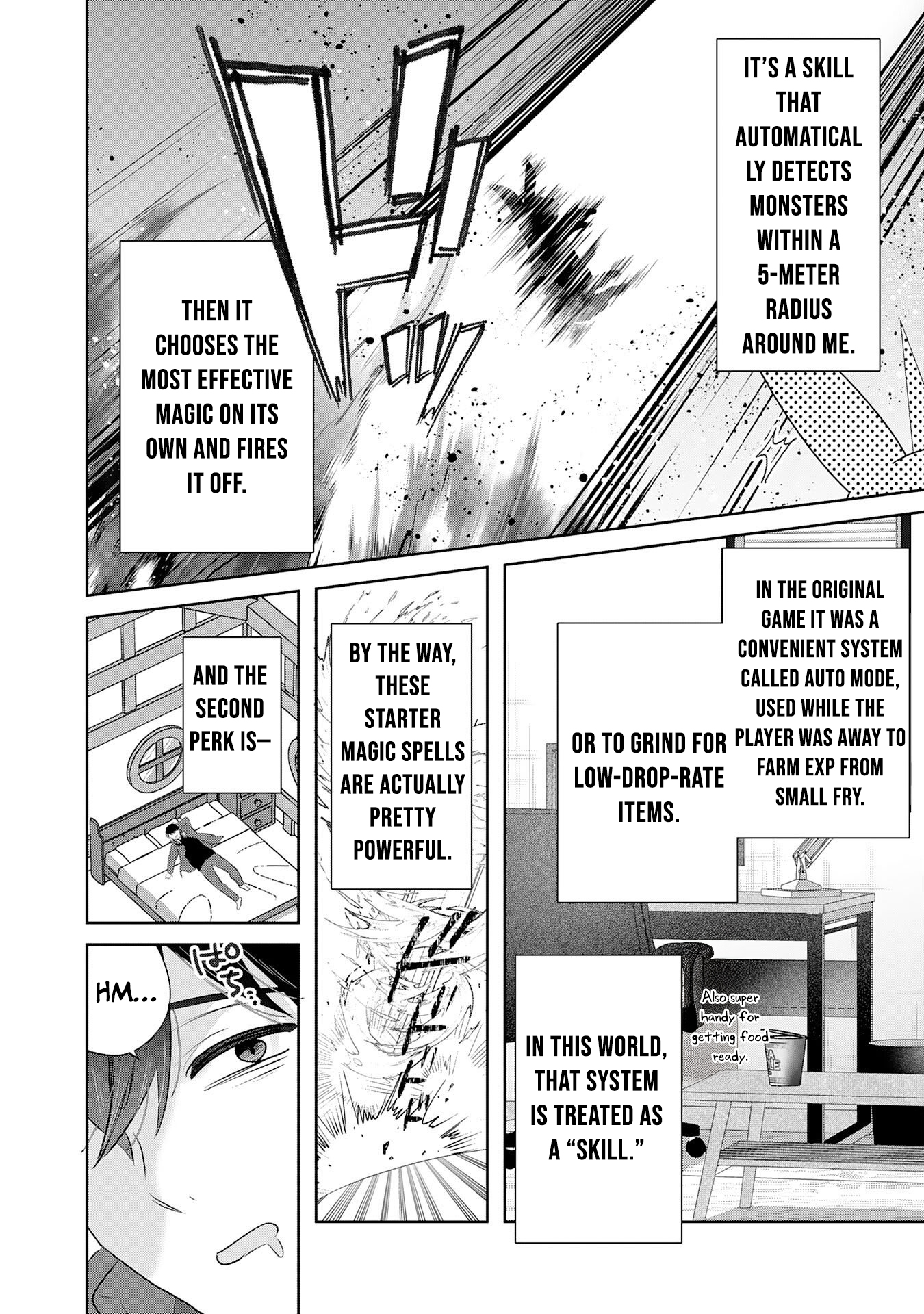 Zenjidou Kougeki (Auto) Skill de Ore Dake Chousoku Level Up: Megami ga Michibiku Taida na Tenseisha no Sakutto Isekai Kouryaku New – Chapter 02 – Page 3