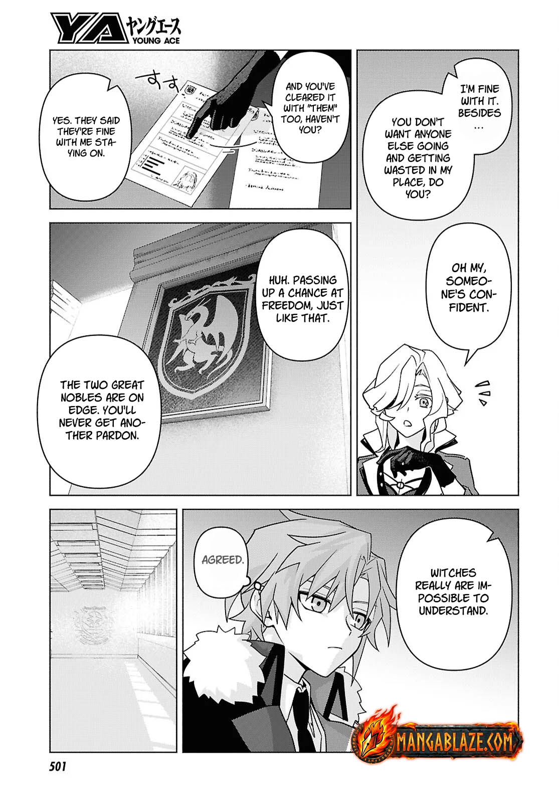 Majo ni Kubiwa wa Tsukerarenai – Chapter 10 – Page 46