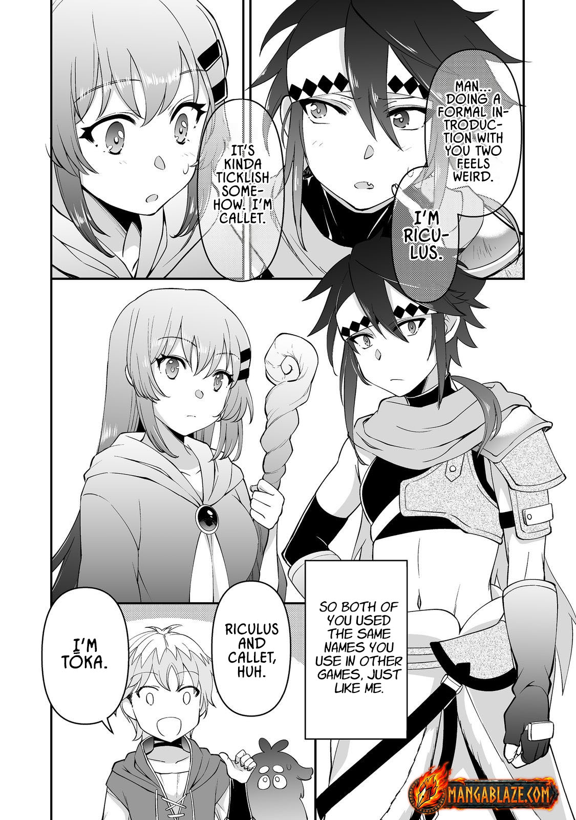 Hyahhana Osananajimi-tachi to Hajimeru VRMMO – Chapter 06.2 – Page 3