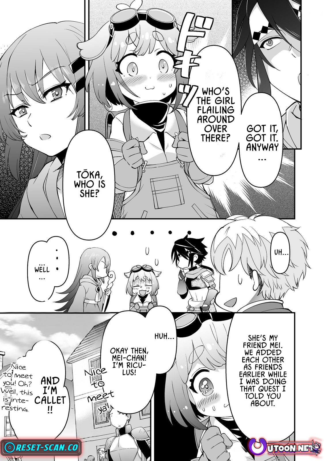 Hyahhana Osananajimi-tachi to Hajimeru VRMMO – Chapter 06.2 – Page 4