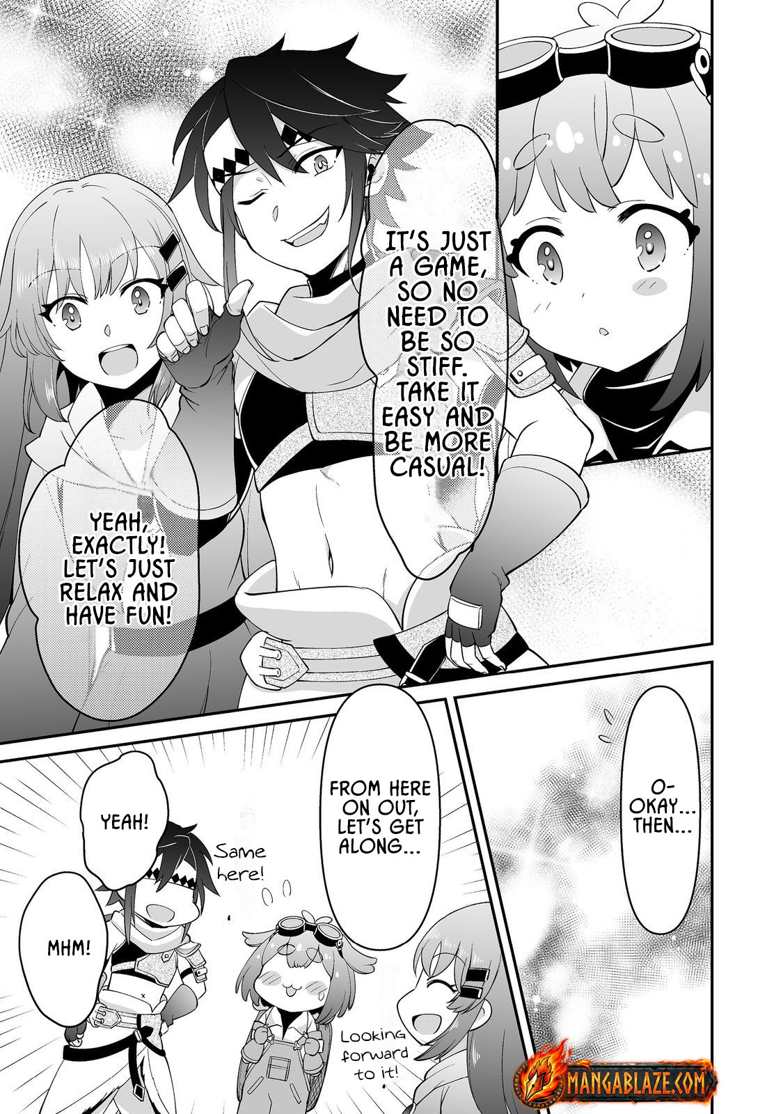 Hyahhana Osananajimi-tachi to Hajimeru VRMMO – Chapter 06.2 – Page 6