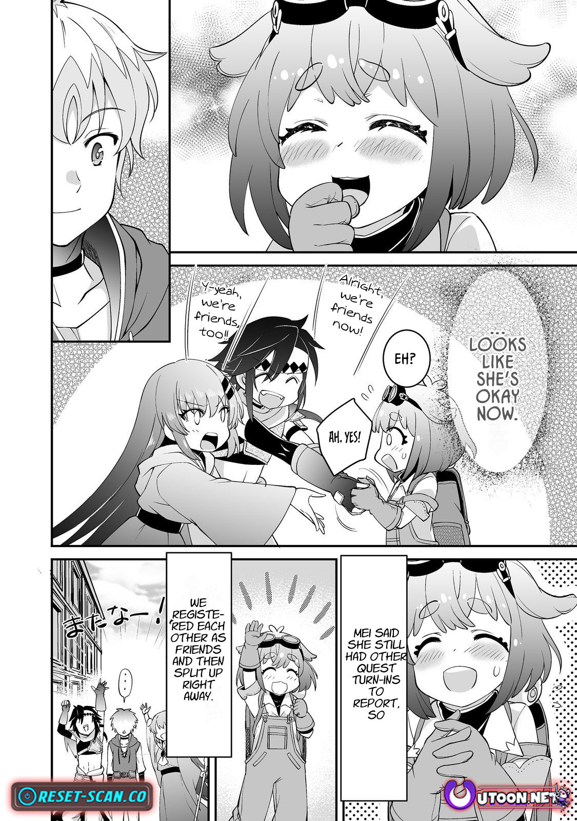 Hyahhana Osananajimi-tachi to Hajimeru VRMMO – Chapter 06.2 – Page 7