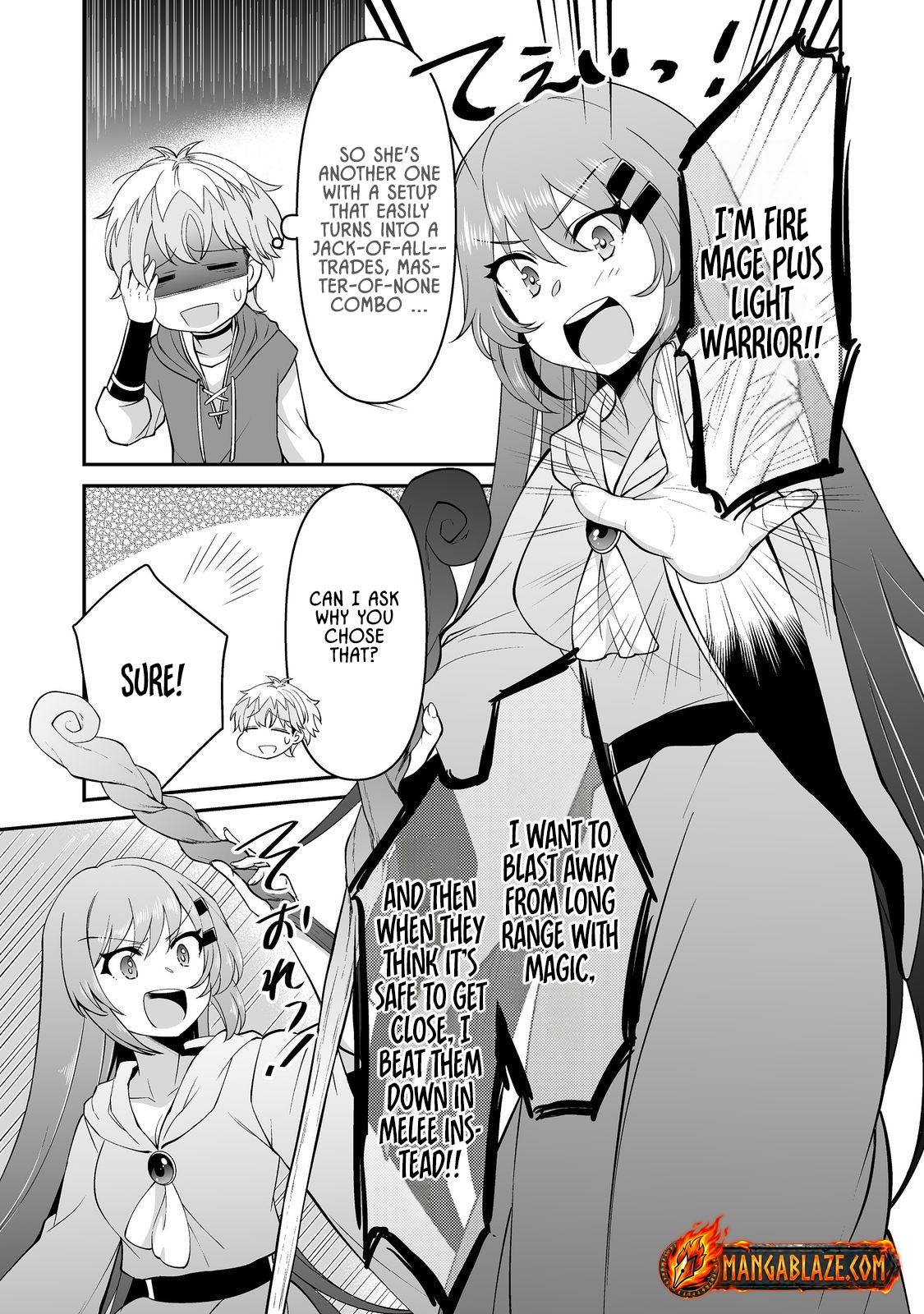 Hyahhana Osananajimi-tachi to Hajimeru VRMMO – Chapter 06.2 – Page 12