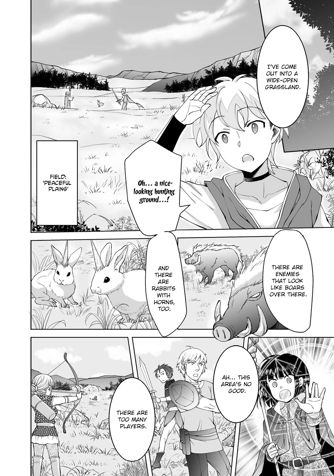 Hyahhana Osananajimi-tachi to Hajimeru VRMMO – Chapter 02 – Page 9