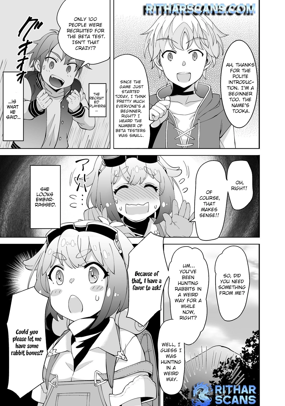 Hyahhana Osananajimi-tachi to Hajimeru VRMMO – Chapter 02 – Page 24