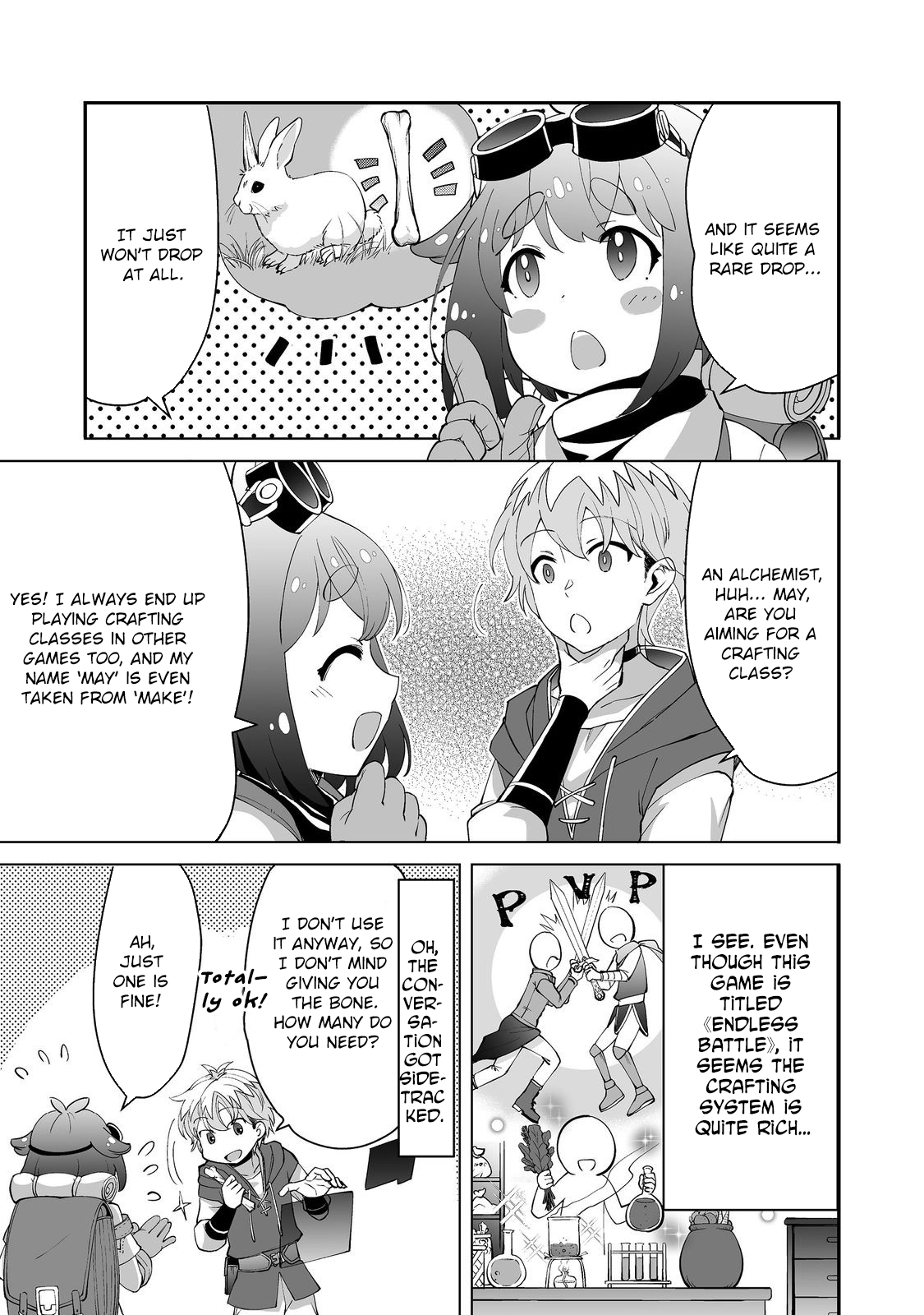 Hyahhana Osananajimi-tachi to Hajimeru VRMMO – Chapter 03 – Page 2