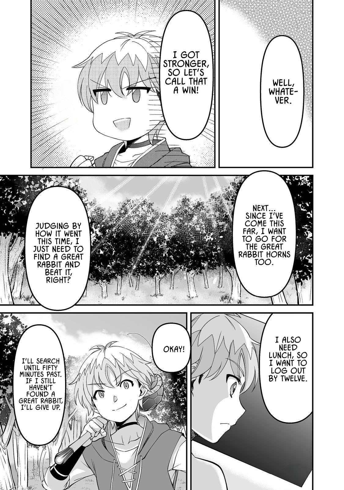 Hyahhana Osananajimi-tachi to Hajimeru VRMMO – Chapter 04.1 – Page 9