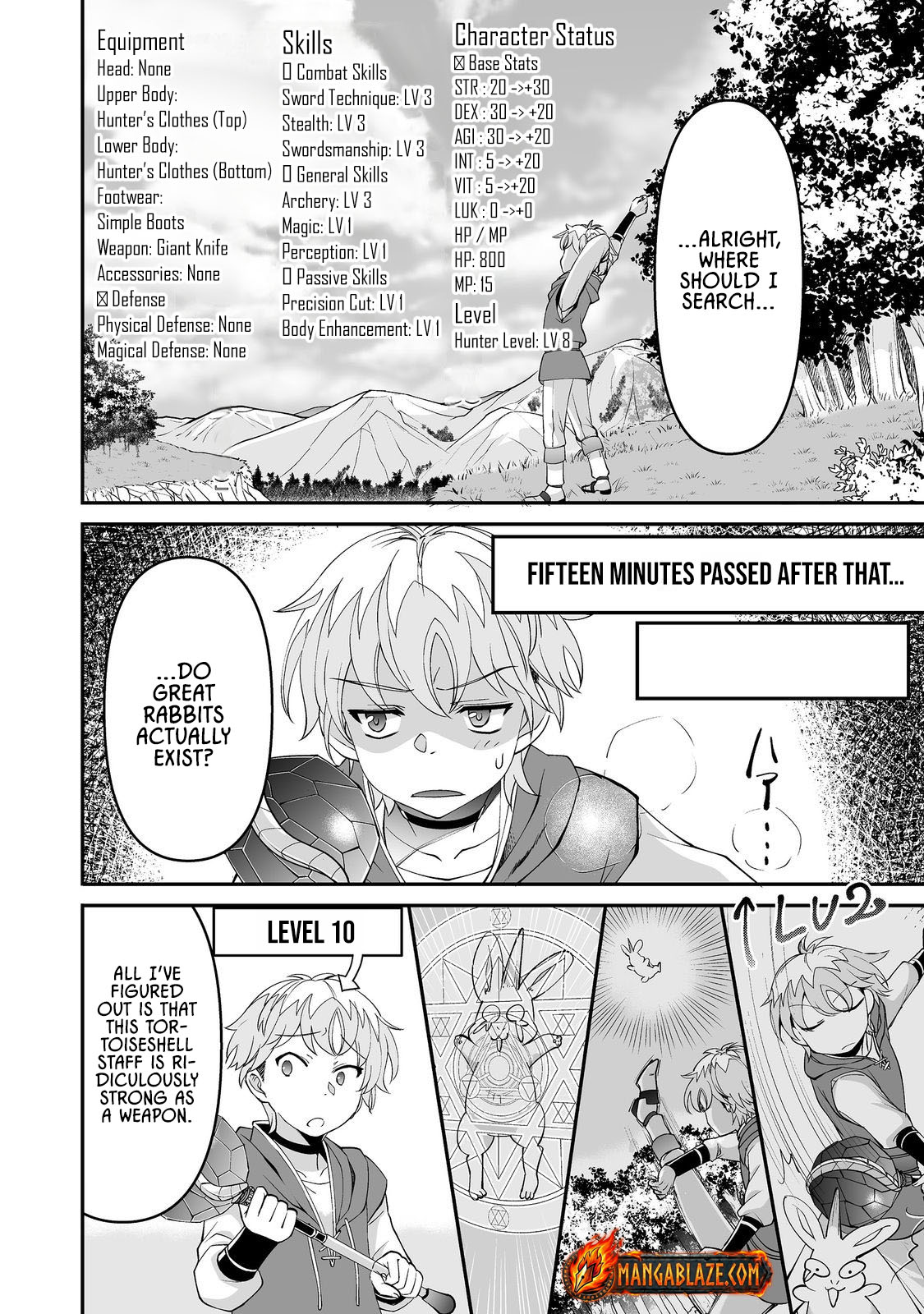 Hyahhana Osananajimi-tachi to Hajimeru VRMMO – Chapter 04.1 – Page 10