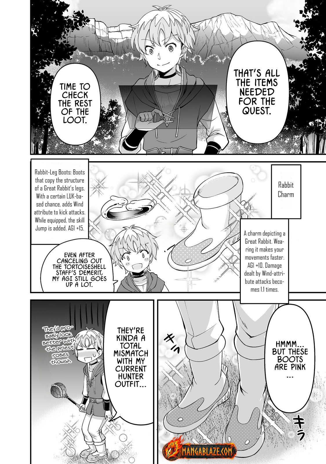 Hyahhana Osananajimi-tachi to Hajimeru VRMMO – Chapter 04.2 – Page 10
