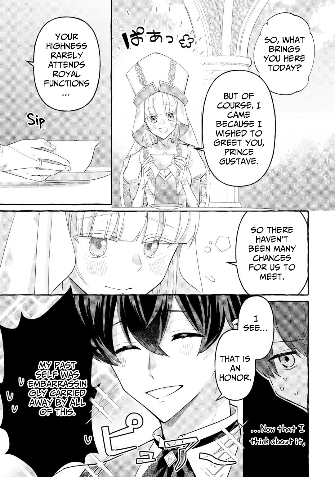 Shokei Sareta Shi ni Modori No Dairoku Ouji wa Kokoku wo Sute, Ringoku no Guillotine Koujo to Fukushuu wo Chikau – Chapter 04 – Page 4