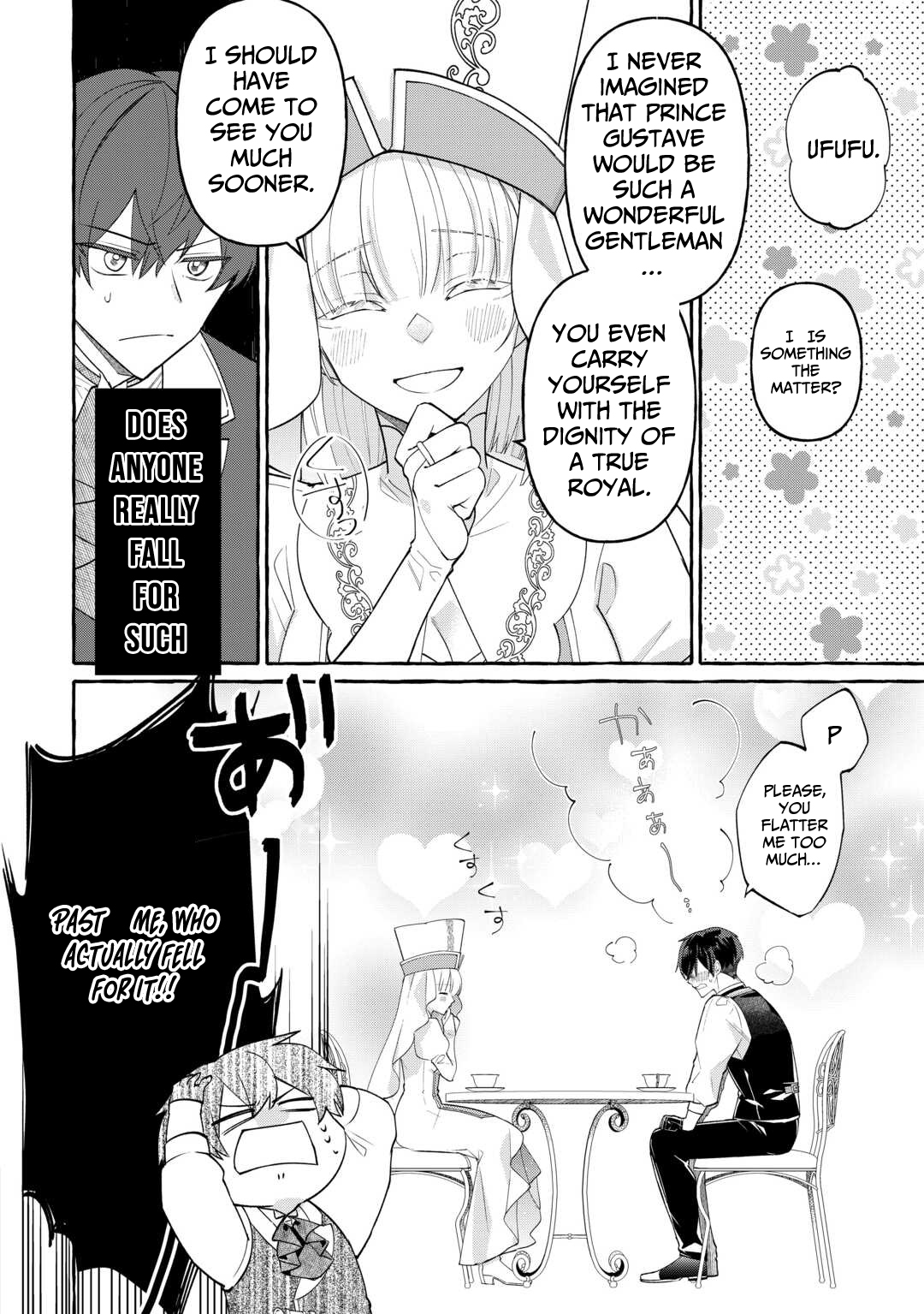 Shokei Sareta Shi ni Modori No Dairoku Ouji wa Kokoku wo Sute, Ringoku no Guillotine Koujo to Fukushuu wo Chikau – Chapter 04 – Page 5