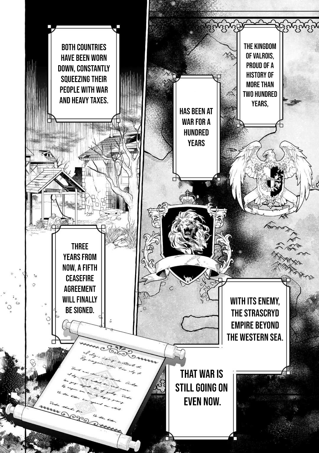 Shokei Sareta Shi ni Modori No Dairoku Ouji wa Kokoku wo Sute, Ringoku no Guillotine Koujo to Fukushuu wo Chikau – Chapter 02 – Page 3