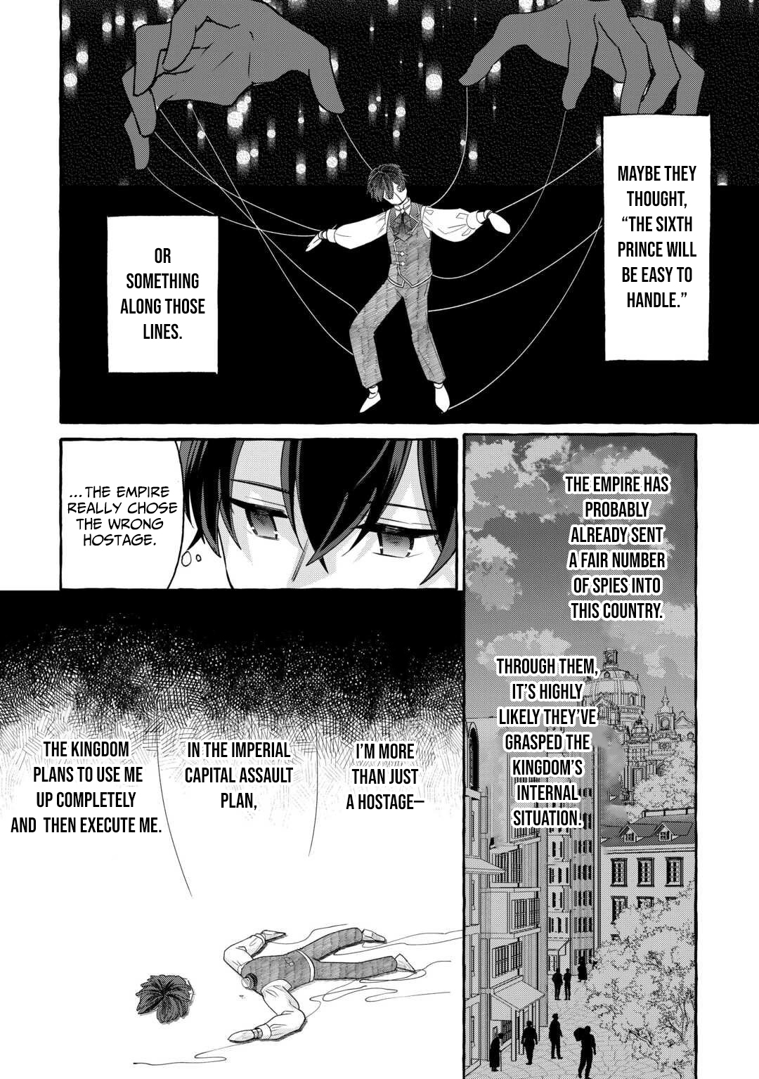 Shokei Sareta Shi ni Modori No Dairoku Ouji wa Kokoku wo Sute, Ringoku no Guillotine Koujo to Fukushuu wo Chikau – Chapter 02 – Page 5