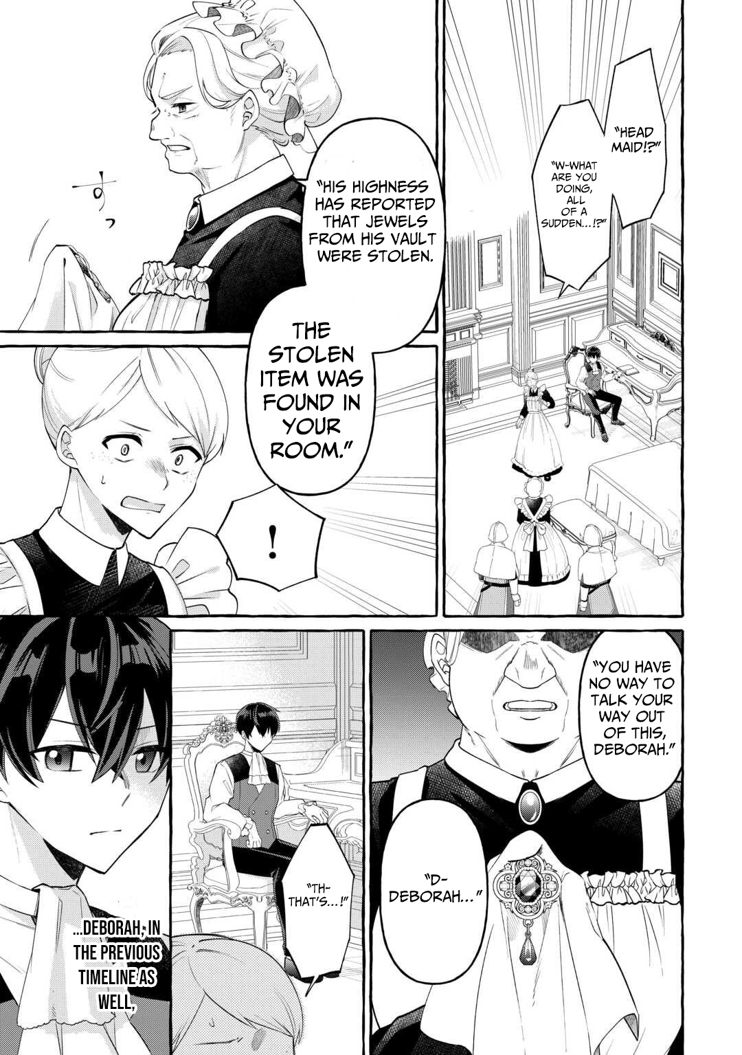 Shokei Sareta Shi ni Modori No Dairoku Ouji wa Kokoku wo Sute, Ringoku no Guillotine Koujo to Fukushuu wo Chikau – Chapter 03 – Page 6