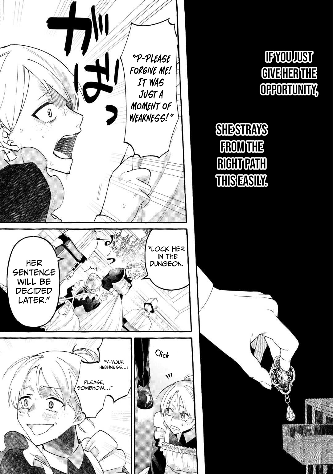 Shokei Sareta Shi ni Modori No Dairoku Ouji wa Kokoku wo Sute, Ringoku no Guillotine Koujo to Fukushuu wo Chikau – Chapter 03 – Page 8