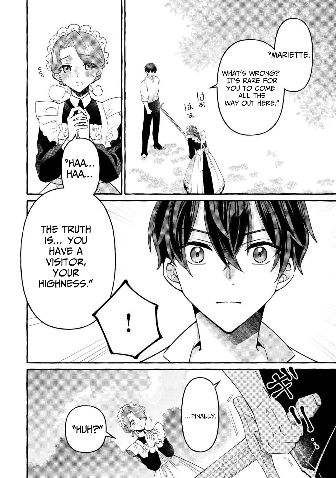 Shokei Sareta Shi ni Modori No Dairoku Ouji wa Kokoku wo Sute, Ringoku no Guillotine Koujo to Fukushuu wo Chikau – Chapter 03 – Page 25