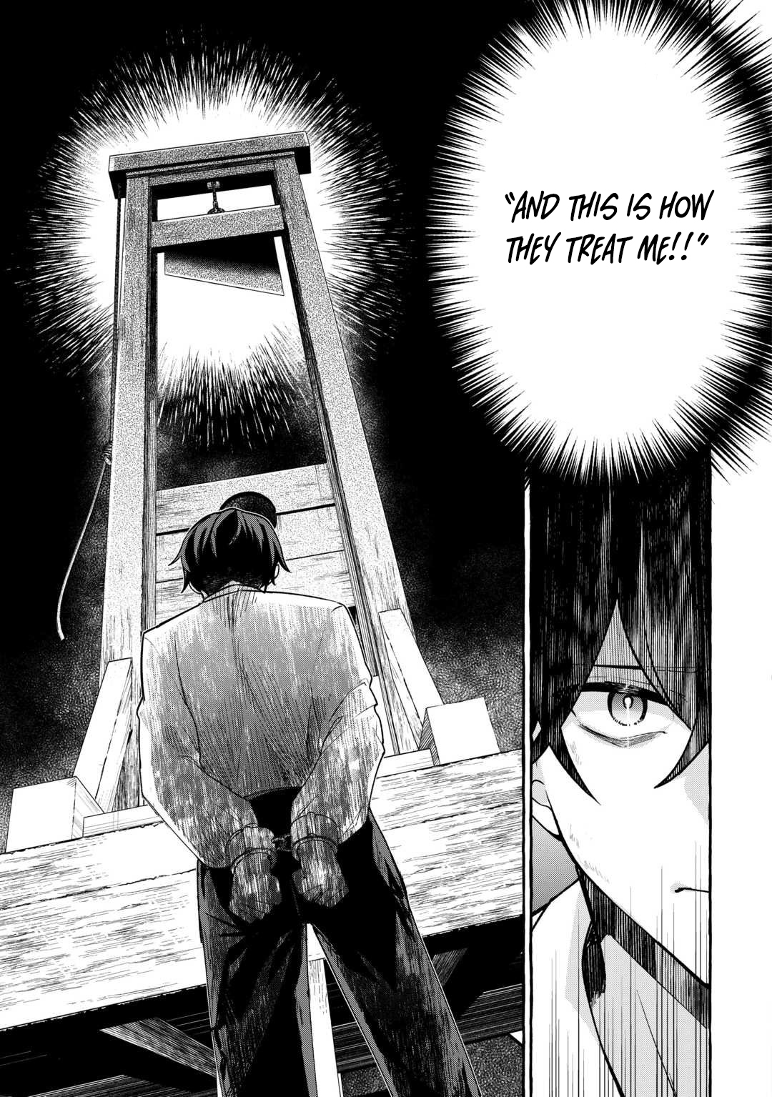 Shokei Sareta Shi ni Modori No Dairoku Ouji wa Kokoku wo Sute, Ringoku no Guillotine Koujo to Fukushuu wo Chikau – Chapter 01 – Page 4