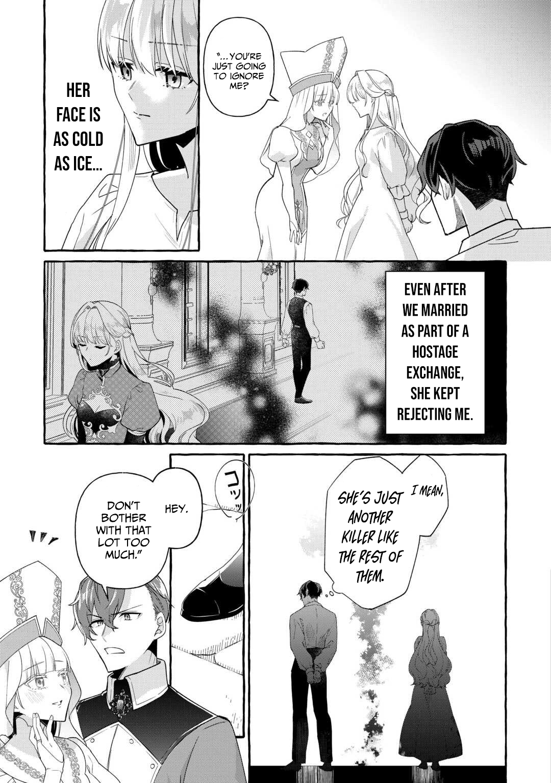 Shokei Sareta Shi ni Modori No Dairoku Ouji wa Kokoku wo Sute, Ringoku no Guillotine Koujo to Fukushuu wo Chikau – Chapter 01 – Page 18