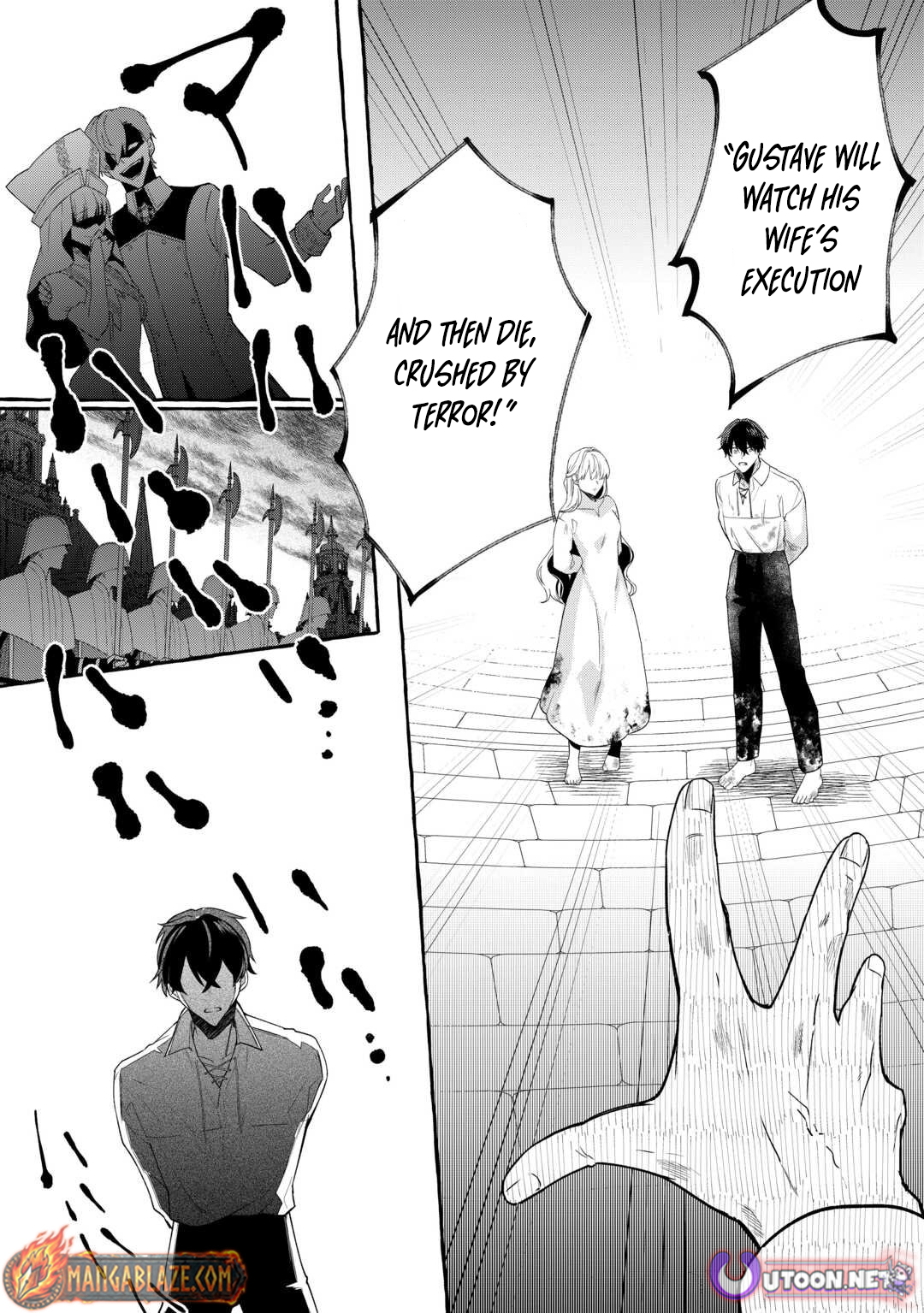 Shokei Sareta Shi ni Modori No Dairoku Ouji wa Kokoku wo Sute, Ringoku no Guillotine Koujo to Fukushuu wo Chikau – Chapter 01 – Page 21