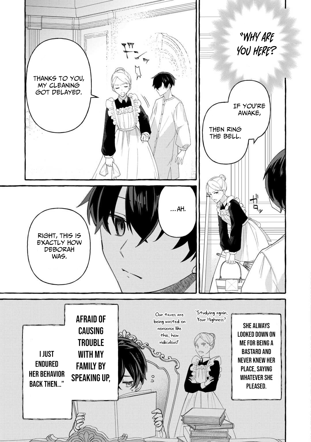 Shokei Sareta Shi ni Modori No Dairoku Ouji wa Kokoku wo Sute, Ringoku no Guillotine Koujo to Fukushuu wo Chikau – Chapter 01 – Page 43