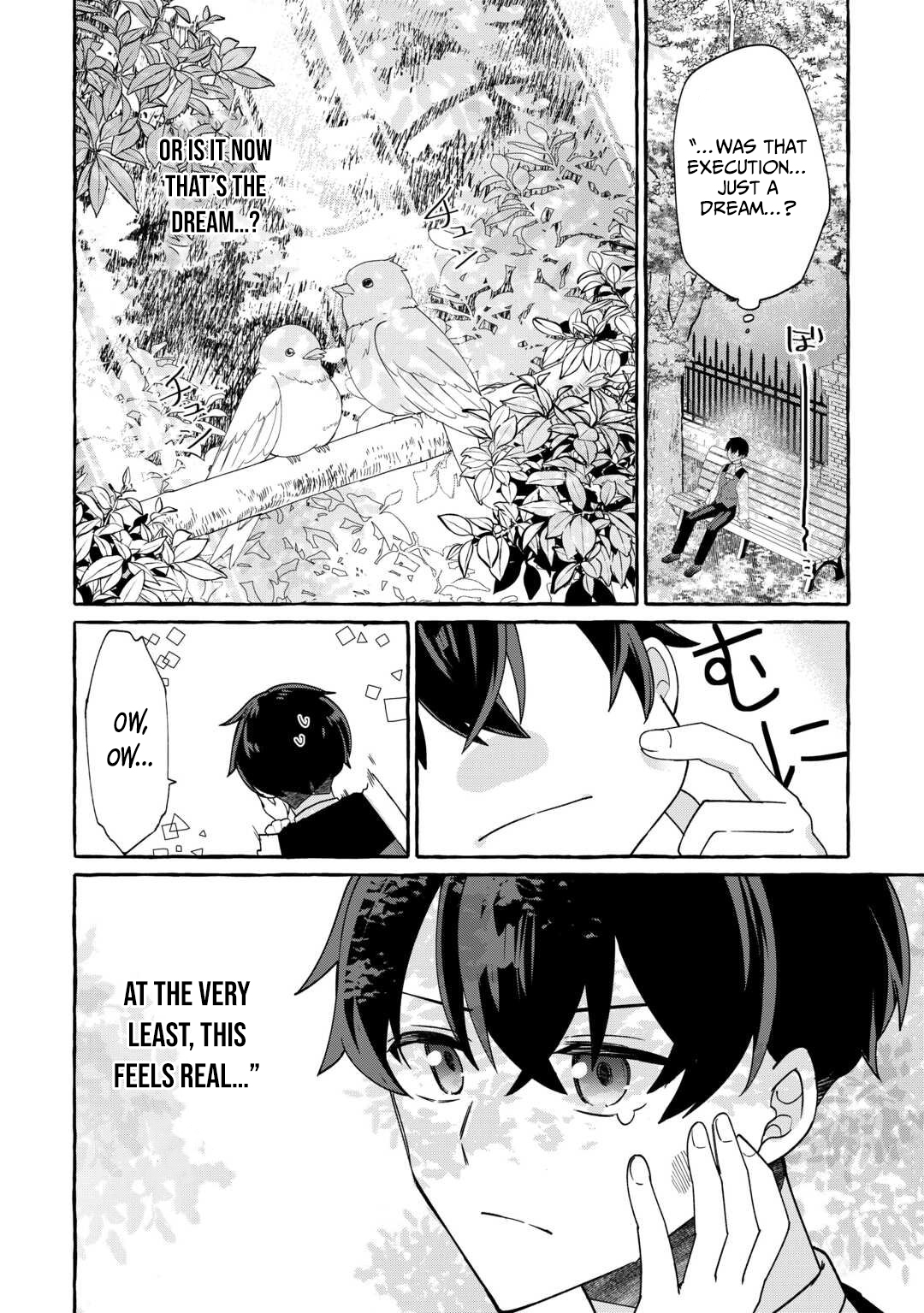 Shokei Sareta Shi ni Modori No Dairoku Ouji wa Kokoku wo Sute, Ringoku no Guillotine Koujo to Fukushuu wo Chikau – Chapter 01 – Page 46