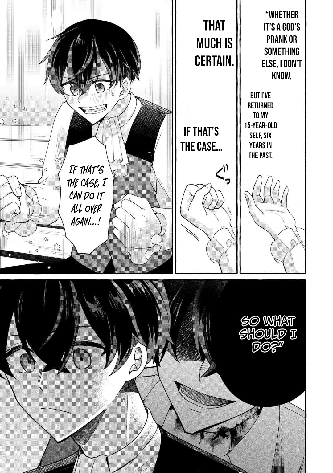 Shokei Sareta Shi ni Modori No Dairoku Ouji wa Kokoku wo Sute, Ringoku no Guillotine Koujo to Fukushuu wo Chikau – Chapter 01 – Page 47