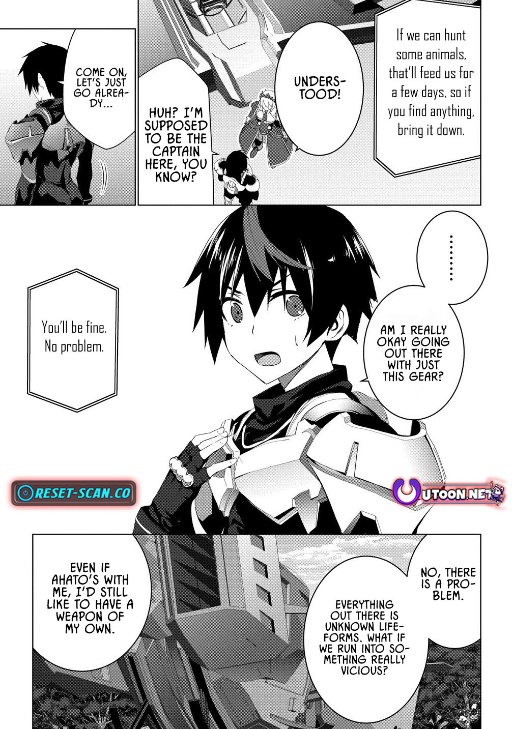 Teikoku Uchuu Gun Shozoku no Ore desu ga, Mikai no Wakusei ni Sounan Shima Shita – Chapter 01.1 – Page 3